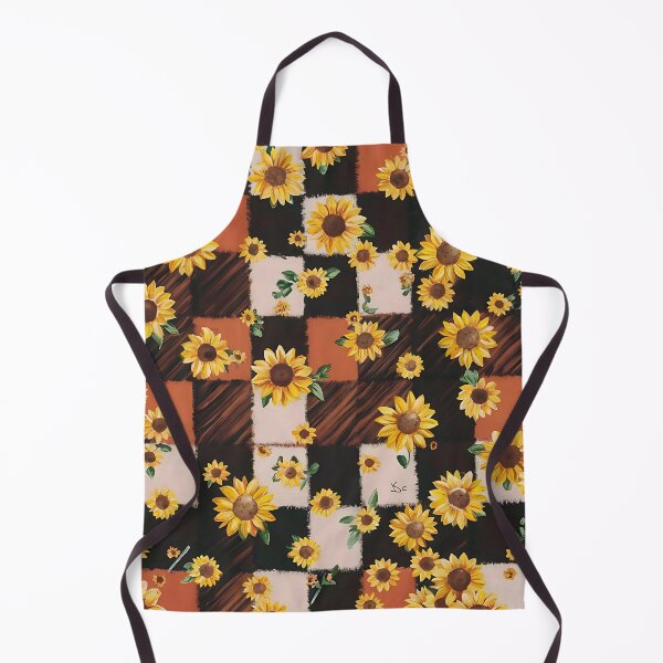 Item preview, Sunflower And Buffalo Plaid designed and sold by Tamas Das.
