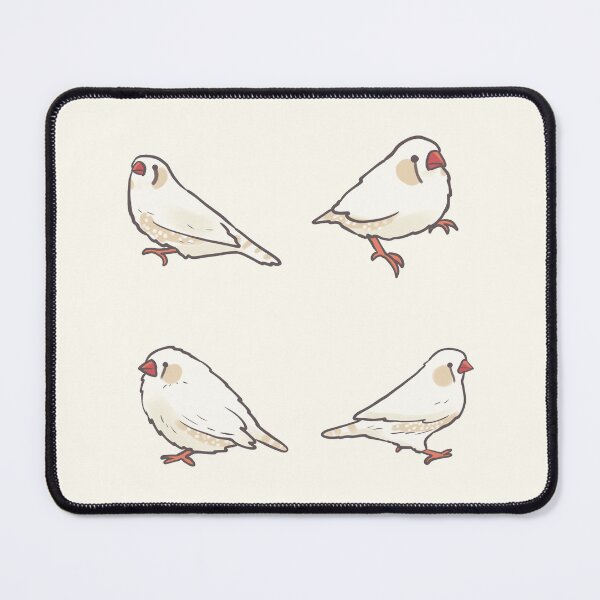 Item preview, white zebra finch pack designed and sold by Artofmayara.