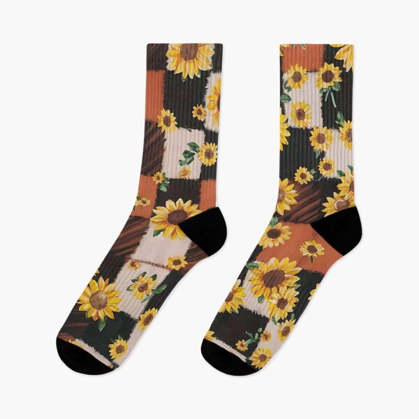 Item preview, Sunflower And Buffalo Plaid designed and sold by Tamas Das.