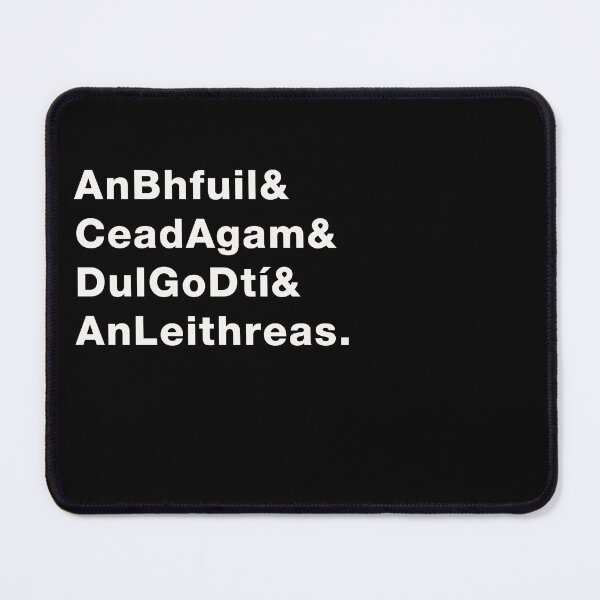 Item preview, Irish Toilet Humour? An Bhfuil Cead Agam Dul Go Dti An Leithreas? designed and sold by Wanderdreaming.