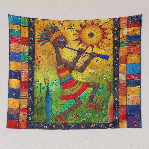 Item preview, Indigenous Native American Kokopelli designed and sold by Myra365Art.