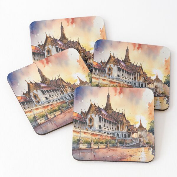 Item preview, The Grand Palace in Thailand designed and sold by ArtsyTeegee.