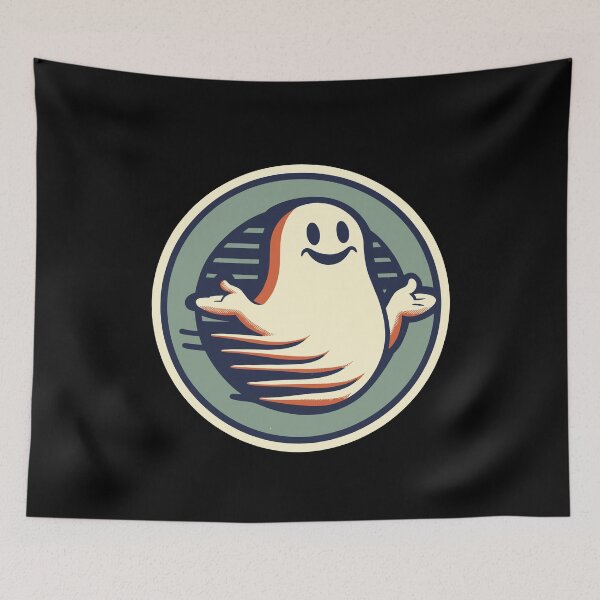 Item preview, Funny Vintage Ghost Knows Nothing Halloween Party designed and sold by LuminOrb.