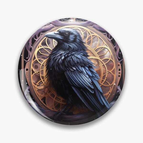 Item preview, Druid Moon - Raven designed and sold by Mystic-Mouse.