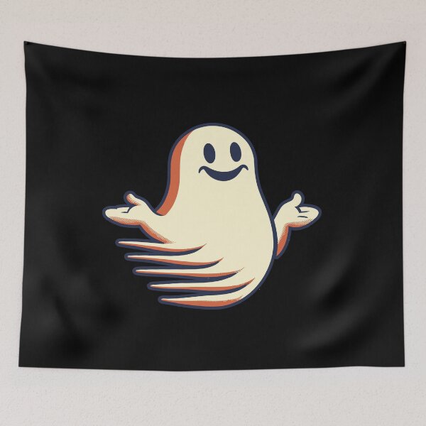 Item preview, Funny Vintage Ghost Knows Nothing Halloween designed and sold by LuminOrb.