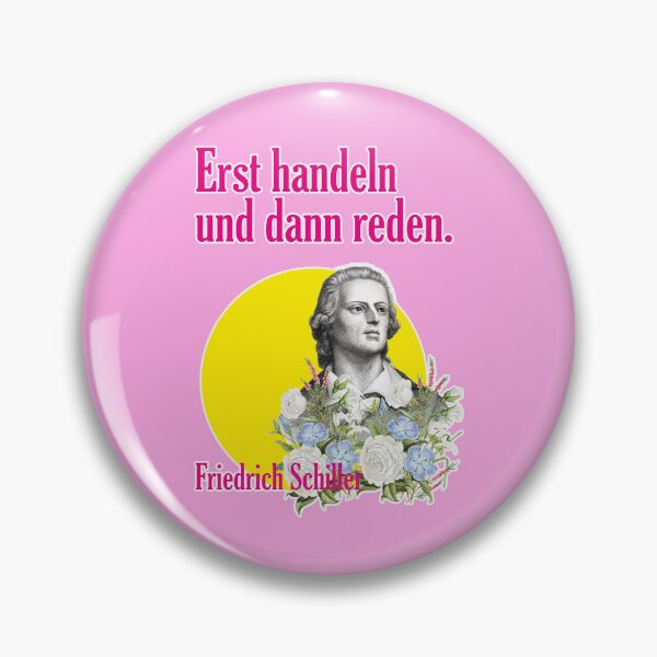 Item preview, First act and then speak, Friedrich Schiller designed and sold by Mauswohn.