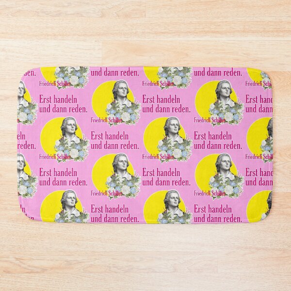 Item preview, First act and then speak, Friedrich Schiller designed and sold by Mauswohn.