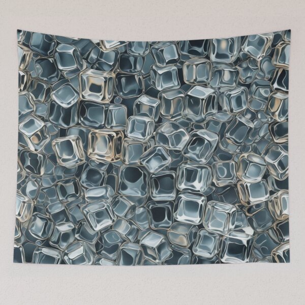 Item preview, Abstract Ice Cube Pattern designed and sold by calibrit.
