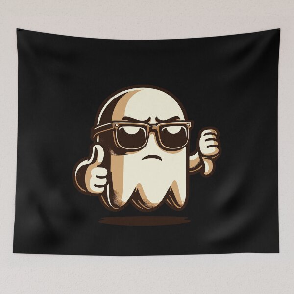 Item preview, Cool Ghost Funny Halloween Party Creepy Design designed and sold by LuminOrb.