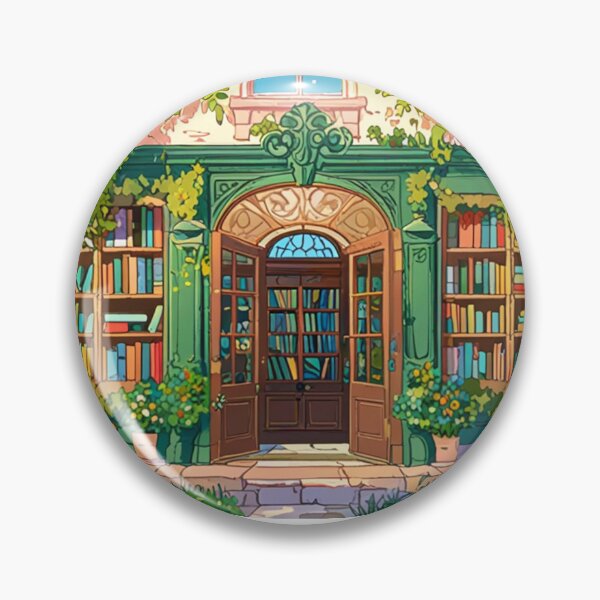 Item preview, bookstore from a fairytale designed and sold by johndesignwaves.