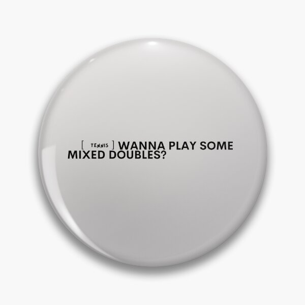 Item preview, Tennis, Wanna play some mixed doubles? designed and sold by DirtySports.