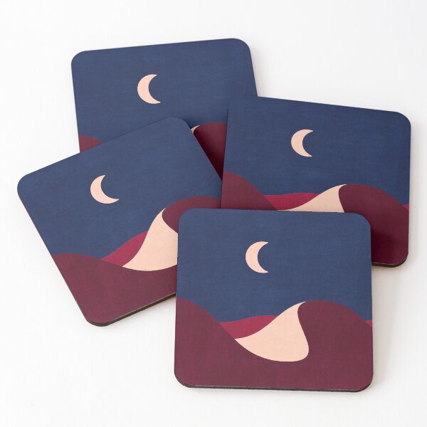 Item preview, LANDSHAPES - Desert - night designed and sold by danielcoulmann.