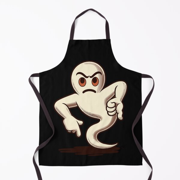 Item preview, Cool Ghost Gives Thumbs Down Funny Halloween Party designed and sold by LuminOrb.