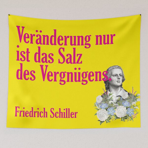 Item preview, Only change is the salt of pleasure, Friedrich Schiller designed and sold by Mauswohn.