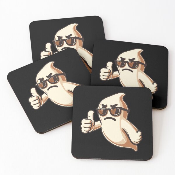 Item preview, Cool Ghost Gives Proper Respect Funny Halloween designed and sold by LuminOrb.
