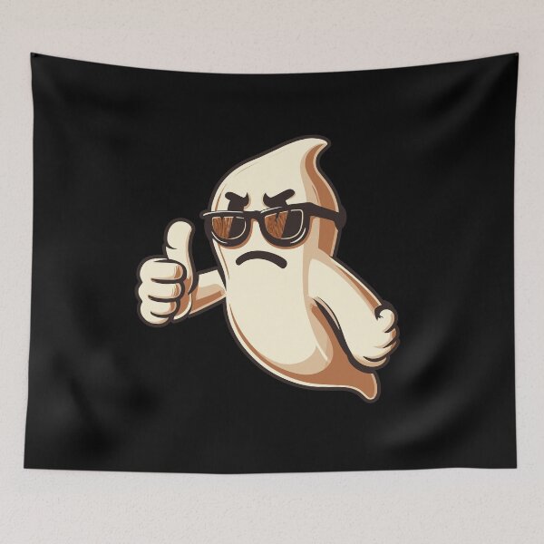 Item preview, Cool Ghost Gives Proper Respect Funny Halloween designed and sold by LuminOrb.