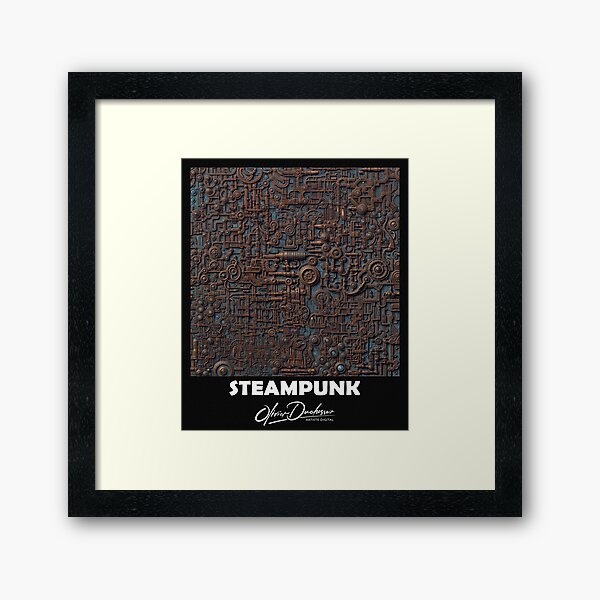 Aperçu de l'œuvre Steampunk 55 créée et vendue par olivier duchossoir.