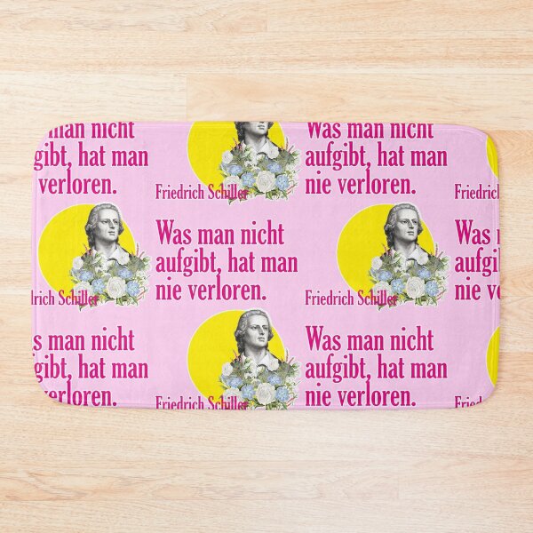 Item preview, What you don’t give up, you never lose, Friedrich Schiller designed and sold by Mauswohn.