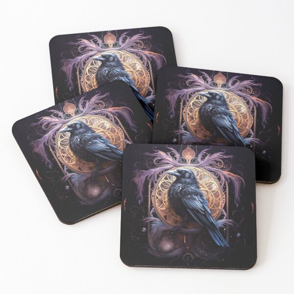 Item preview, Druid Moon - Raven designed and sold by Mystic-Mouse.
