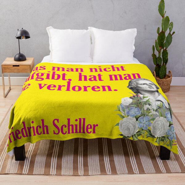 Item preview, What you don’t give up, you never lose, Friedrich Schiller designed and sold by Mauswohn.