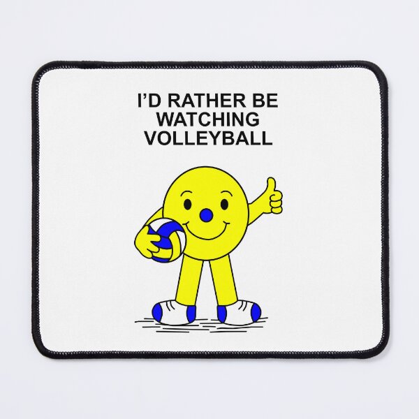 Item preview, Mr Men Id rather be watching Volleyball designed and sold by Scat the cat.