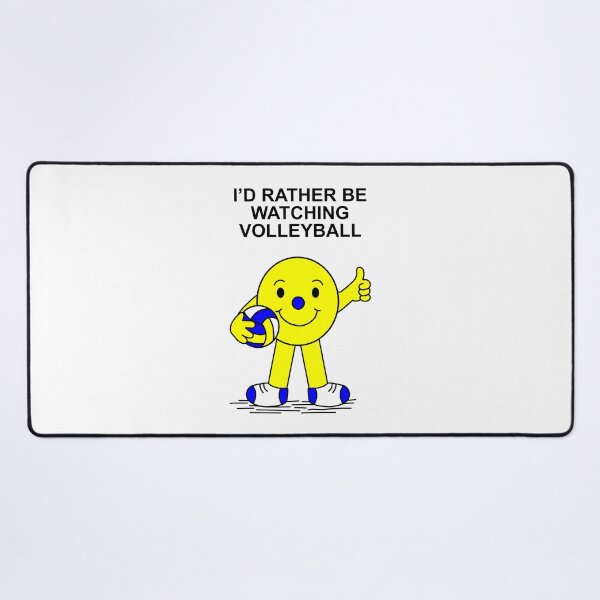 Item preview, Mr Men Id rather be watching Volleyball designed and sold by Scat the cat.