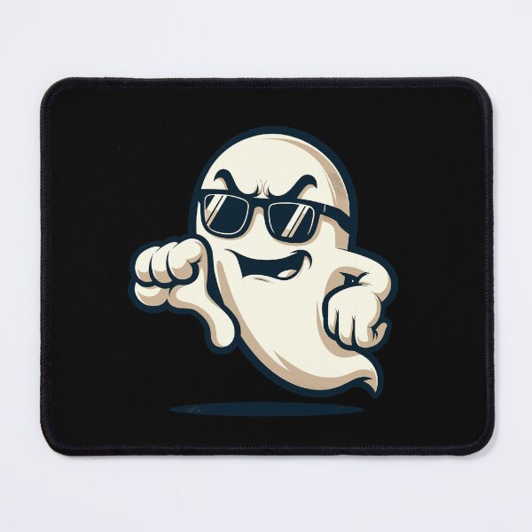 Item preview, Cool Ghost Gives Thumbs Down Funny Halloween Party designed and sold by LuminOrb.