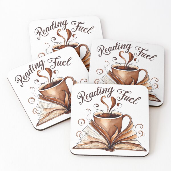 Item preview, Reading Fuel: Bookworm's Coffee Lover designed and sold by ashdenent.