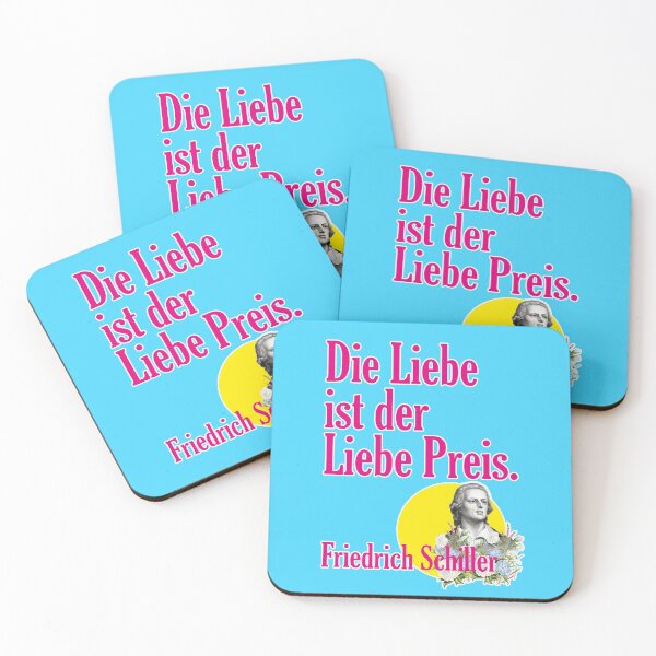 Item preview, Love is the price of love, Friedrich Schiller designed and sold by Mauswohn.