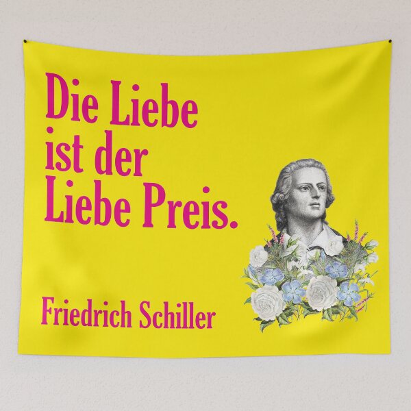 Item preview, Love is the price of love, Friedrich Schiller designed and sold by Mauswohn.