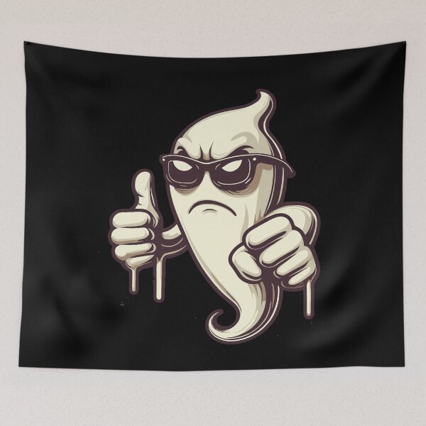 Item preview, Cool Ghost Funny Halloween Party Spooky Season designed and sold by LuminOrb.