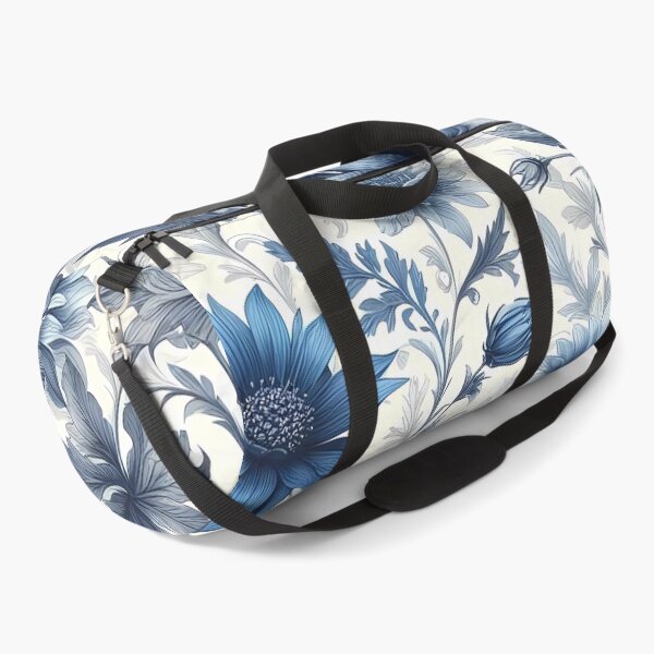 Item preview, Blue Flowers in Baroque Style designed and sold by Coffee Lifestyle.
