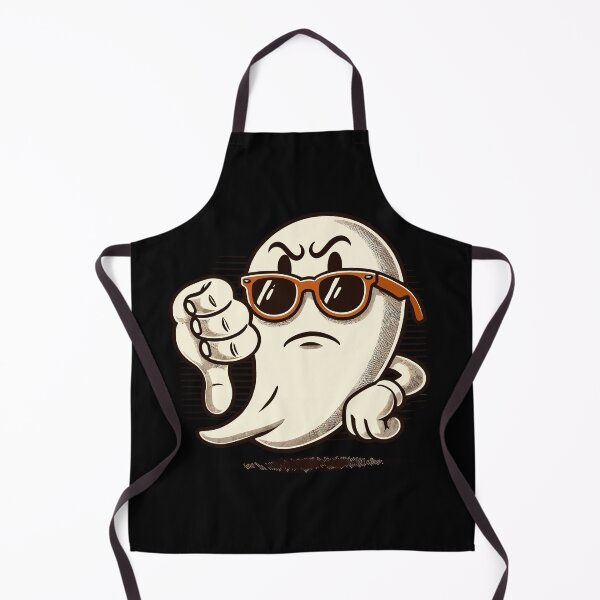 Item preview, Cool Ghost Gives Thumbs Down Halloween designed and sold by LuminOrb.