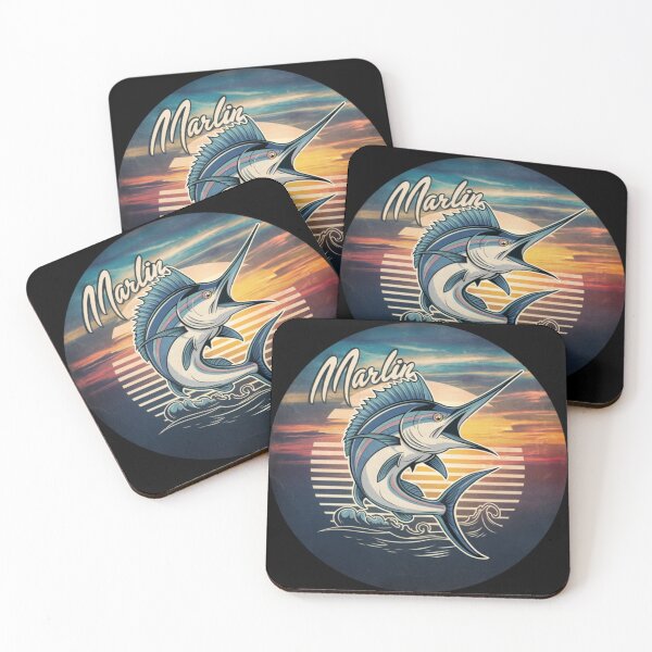 Item preview, Jumping Marlin Sunset designed and sold by kapsell.