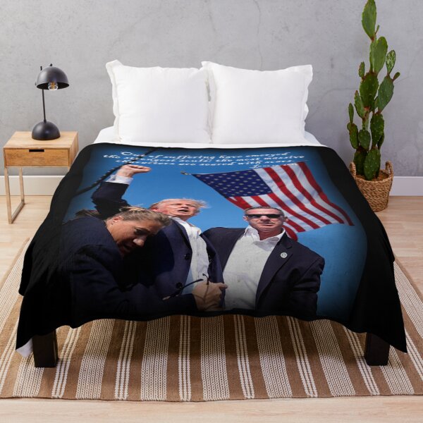 Item preview, Donald Trump Seared with Scars After Assassination Attempt designed and sold by Spirit-World.