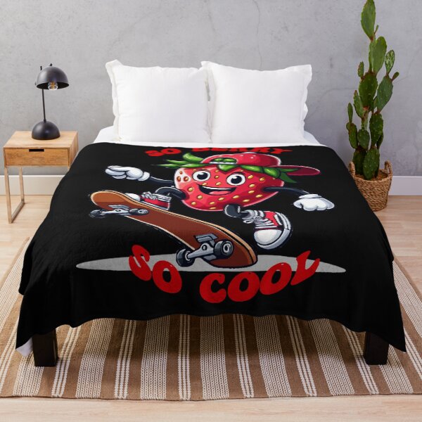 Item preview, So Berry So Cool - Funny Strawberry Skateboarding designed and sold by Digi-Bay.