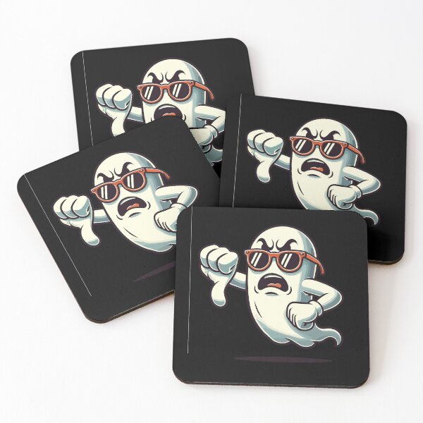 Item preview, Cool Ghost Gives Thumbs Down Funny Halloween designed and sold by LuminOrb.