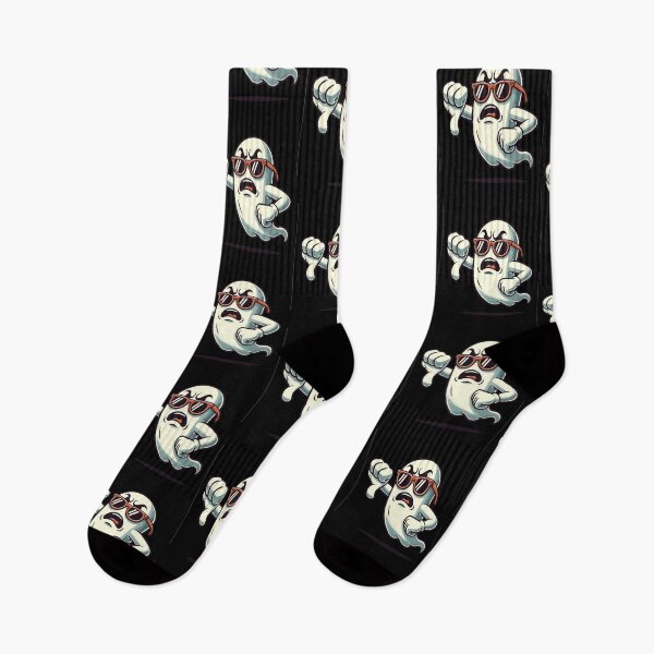 Item preview, Cool Ghost Gives Thumbs Down Funny Halloween designed and sold by LuminOrb.