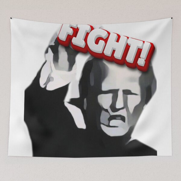 Item preview, Trump Fight 2024 Assassination Attempt at Rally Pennsylvania designed and sold by CyberArtistOne.