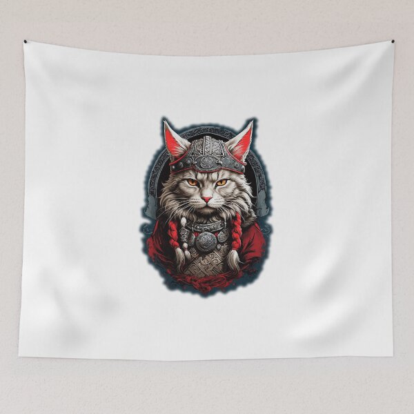 Item preview, Viking cat designed and sold by Viking-Cats.