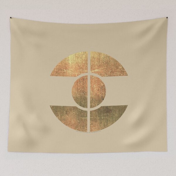 Item preview, Dune movie, Fremen symbol vintage retro, atreides, Arrakis/ golden brown designed and sold by SoloAutenica.