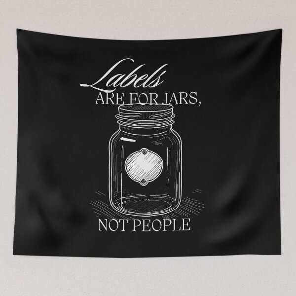 Item preview, Labels are for jars, not people designed and sold by EULALIA Twarog.