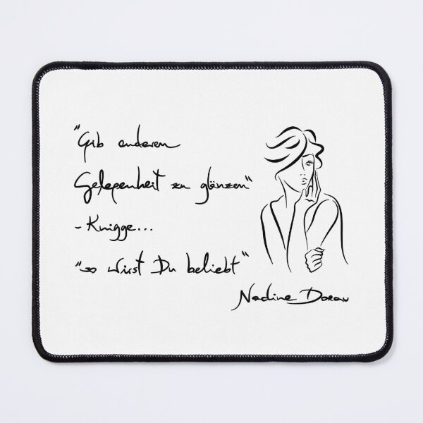 Item preview, Nadine Dorau _ Etiquette saying | Quote - 02 "BLACK SERIES" _ Handmade designed and sold by Nadine Dorau.