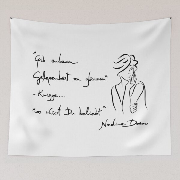 Item preview, Nadine Dorau _ Etiquette saying | Quote - 02 "BLACK SERIES" _ Handmade designed and sold by Nadine Dorau.