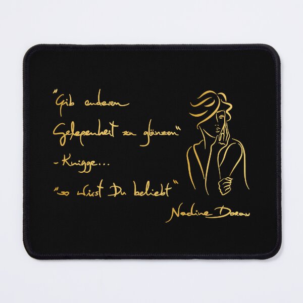 Item preview, Nadine Dorau _ Etiquette saying | Quote - 02 "GOLDEN SERIES" _ Handmade designed and sold by Nadine Dorau.