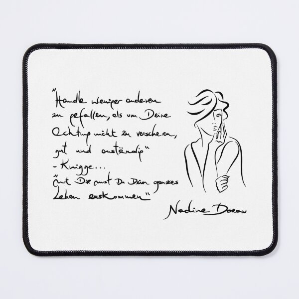 Item preview, Nadine Dorau _ Etiquette saying | Quote - 03 "BLACK SERIES" _ Handmade designed and sold by Nadine Dorau.