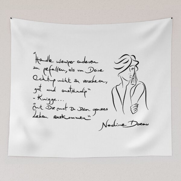 Item preview, Nadine Dorau _ Etiquette saying | Quote - 03 "BLACK SERIES" _ Handmade designed and sold by Nadine Dorau.