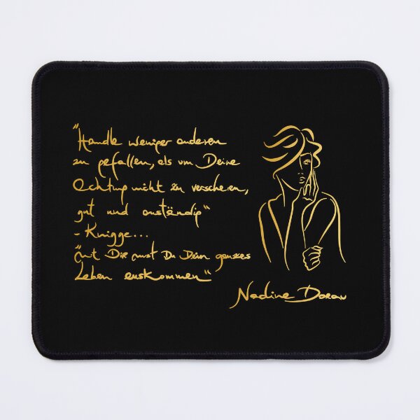 Item preview, Nadine Dorau _ Etiquette saying | Quote - 03 "GOLDEN SERIES" _ Handmade designed and sold by Nadine Dorau.