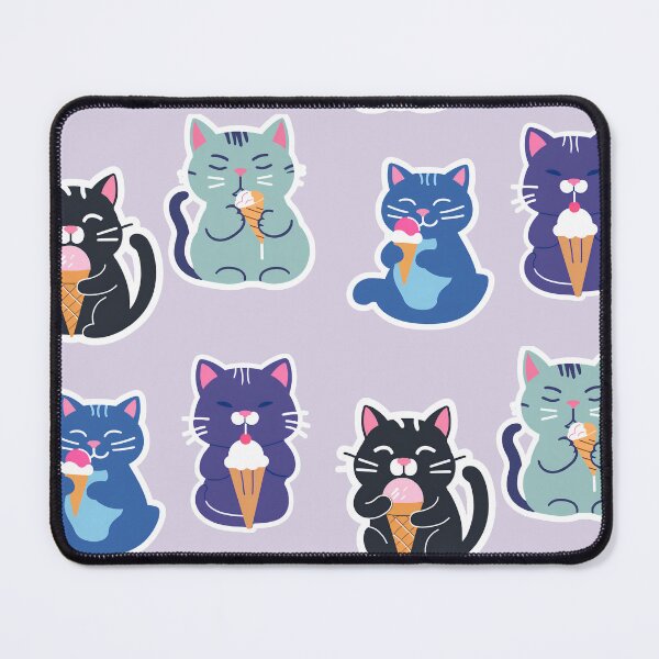 Item preview, Summer cat sticker package or pattern v. 3 designed and sold by coloursforkids.