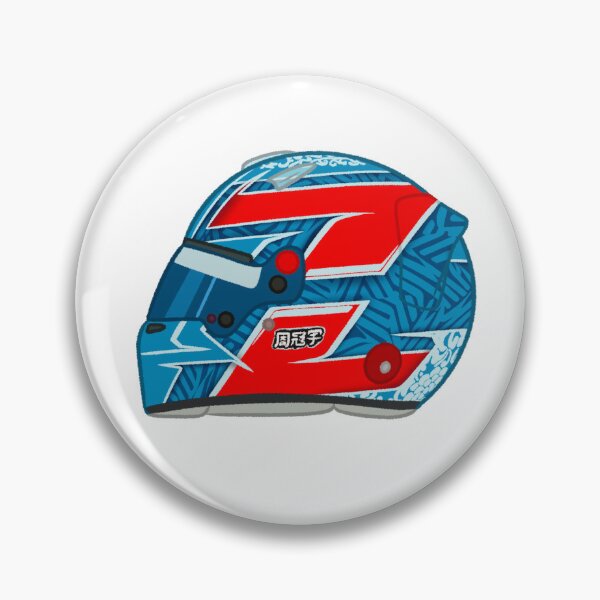 Item preview, Zhou Guanyu 2024 Silverstone Helmet  designed and sold by OriDraws.